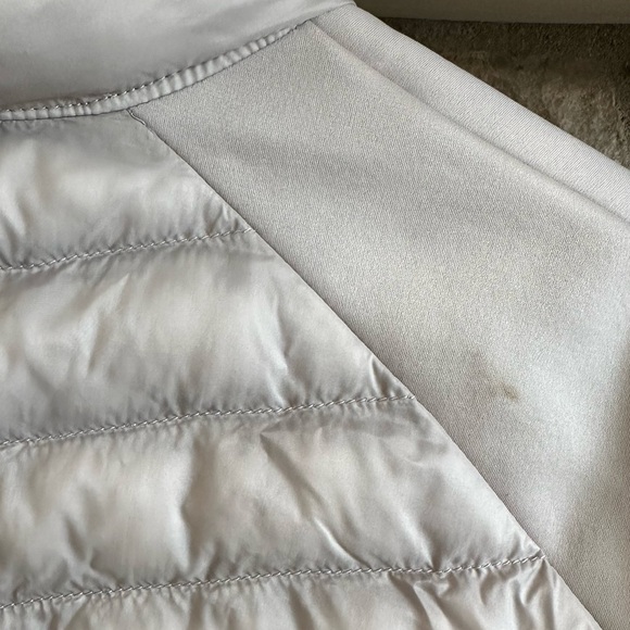 32 Degrees Heated Puffer Jacket Stretch comfort side panels GRAY Size XXL - Picture 7 of 15